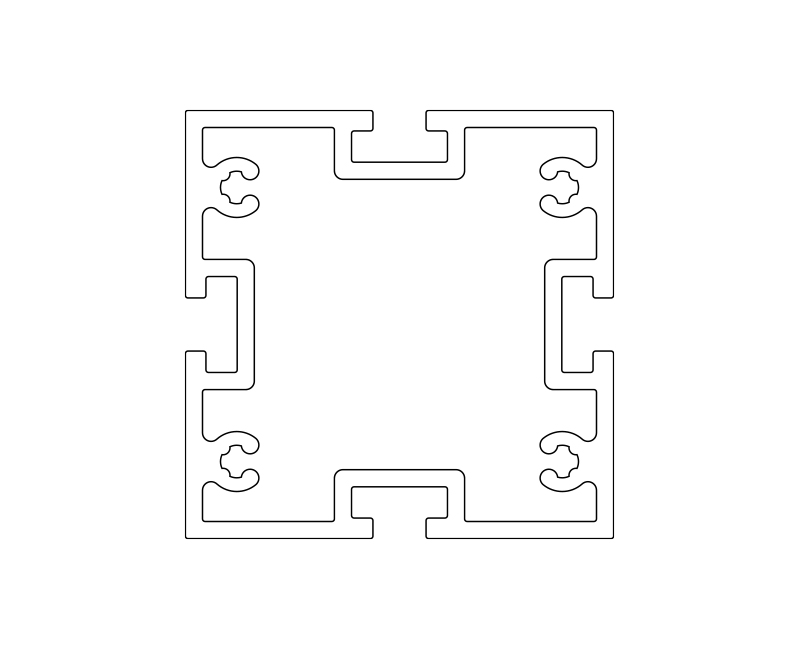 支架類工業擠型B